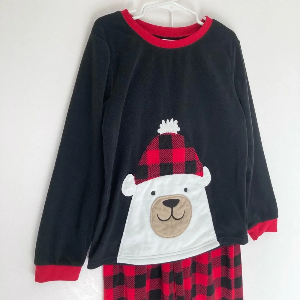 Carters Polar Bear Fleece Pajama Set Size 8